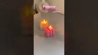 Viral bubble candle #candle #meeshoapp #aesthetics