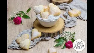 Herzen aus Topfen-&Ouml;l-Teig (Quark-&Ouml;l-Teig) - Rezept -  Sweets & Lifestyle