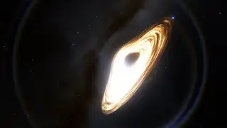 Black hole Timelapse (Space Engine)