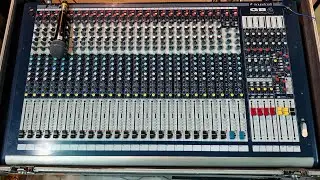 SOUNDCRAFT GB4 24chnil MIXING CONSOLE review 