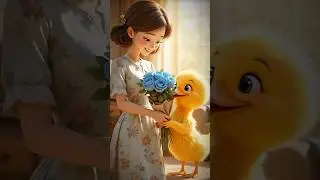 Yellow Chick Become Pilot Marry Human Girl #ai #romance #love #animal #rizz #chick #viralvideos