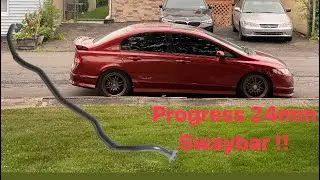 K24 Fa5 Gets Upgraded Rear swaybars (06-11 Civic)