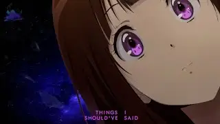 emillio - things i should've said | Sub Español / Lyrics | AMV