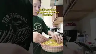 Culinary Arts Potato Project - Au Gratin