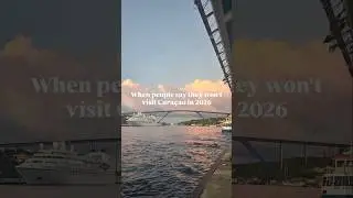 When people say they won&rsquo;t visit Cura&ccedil;ao in 2026 because of &lsquo;military activity&rsquo; 🙄