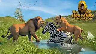 Amazing gameplay of Lion Family Simulator Game ! #lionsimulator #games #gameplay #liongame #lion