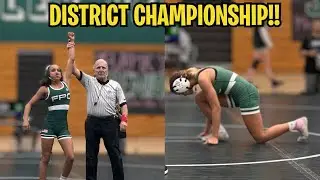 HUGE NIGHT! Wrestling District Championship & Mariah's Senior Night!
