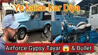 Indian Airforce Gypsy Redey 😱 & Army Bullet ❌ / Time' ki value nhi hai in ko