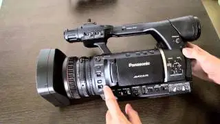 Panasonic AG-AC130AEJ - Budowa