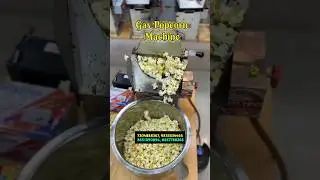 Gas Popcorn Machine Steel Body #popcornmachine #shorts #business #newbusiness