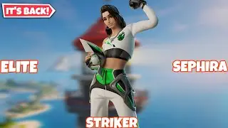 Fortnite Elite Striker Sephira Skin Gameplay (Full Gameplay)