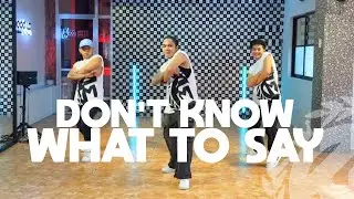 DON&rsquo;T KNOW WHAT 2 DO(DON&rsquo;T KNOW WHAT 2 SAY by HI-C | Zumba | TML Crew John Carlo Rasay
