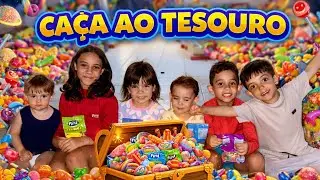 Uma caça ao tesouro divertida.