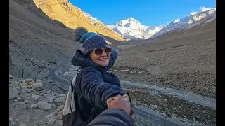 Sunset Glow at Everest Base Camp | North Face | TIBET