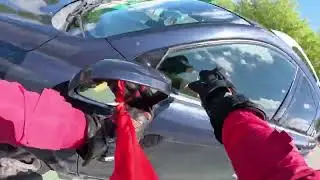 EUC riding: Got hit by a car