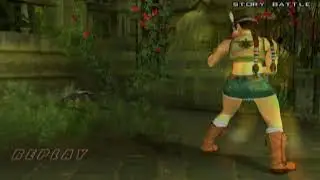 Tekken 5 Battle KING vs JULIA --- KING gets smashed!