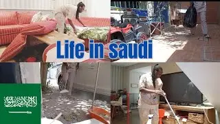 Days In life in saudi Arabia |cleaning |working as a housemaid #housekeeper #cleaningmotivation 