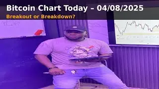 Technical Analysis For Cryptocurrency Bitcoin Chart 04/08/2025. #touchbillions #bitcoinchartanalysis