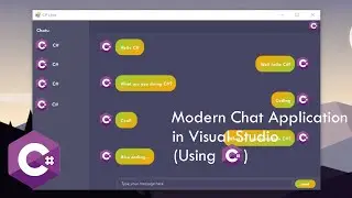 Build a Modern Chat App in Visual Studio with C# | Tutorial