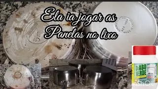 como limpar panelas de aço inox+Dica