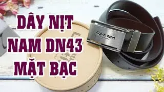 D&acirc;y Nịt Da Nam | M&atilde; 43_Bạc | daynitgiare.com