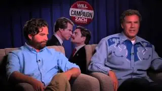 The Campaign (2012) Exclusive Will Ferrell & Zach Galifianakis Interview [HD]