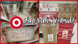 TARGET DOLLAR SPOT SHOP WITH ME & HAUL! CHRISTMAS 2018!
