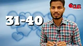 Learn Hindi - Numbers in Hindi 31 to 40 with Master ji Rizwan