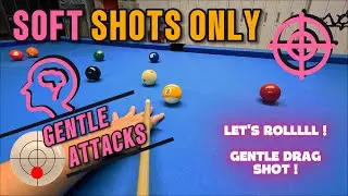Can I Run Out in 9 Ball Pool, with Only GENTLE Shots? (Rack 19)