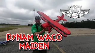 DYNAM WACO - MAIDEN FLIGHT (RED)