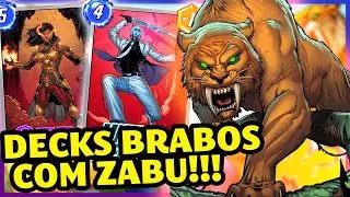 2 DECKS PODEROSOS DE ZABU PRA SUBIR R&Aacute;PIDO NA RANQUEADA (P&Oacute;S NERF) |Marvel Snap| #marcosperalta