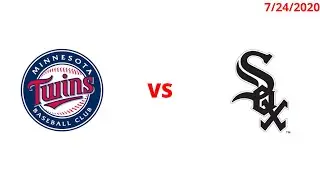 Minnesota Twins Condensed Game (7/24/2020) Chicago White Sox Condensed Game