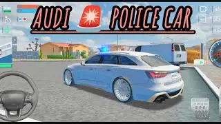 special police agent in audi car racing car | police car games