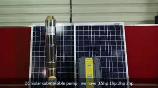 LARENS deep well solar submersible pump