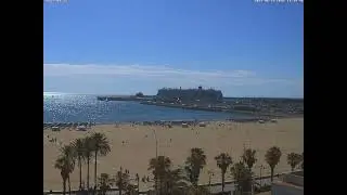 Time lapse - Live Webcam in Valencia, Puerto