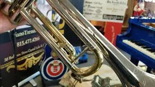 Holton Galaxy Silver Trumpet sn 344600