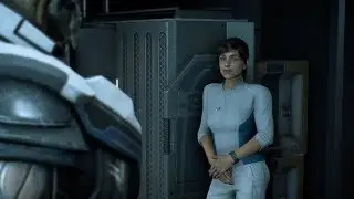 Sara Ryder flirts with Vetra (Mass Effect Andromeda)