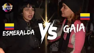 🏆Esmeralda vs Gaia | Octavos | Batallas de freestyle | Estrellas del Flow Colombia F1🇨🇴 | #mujeres 