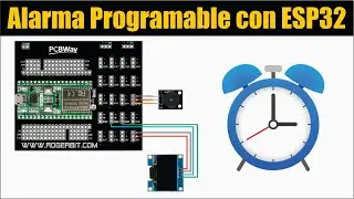 Alarma configurable con display oled y buzzer desde webserver - PCBWay.es