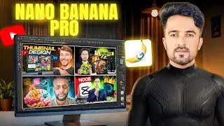 Used Nano Banana Pro AI to Create 4K Images and Pro Thumbnails in Minutes!