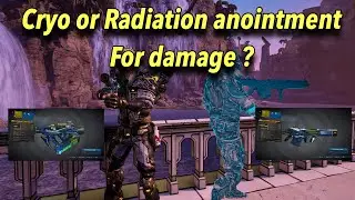 Which Anointment Does More DAMAGE Radiation or Cryo for Zane? | Borderlands 3