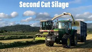 Second Cut Silage 2020 | Silage Pit Overflowing