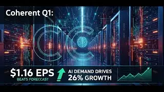 Coherent Corp. (COHR) Q1 FY2026 Earnings: AI, 1.6T Transceivers & Indium Phosphide Capacity Doubles