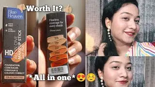 Blue Heaven HD all in one Makeup Stick | Affordable makeup | how to use