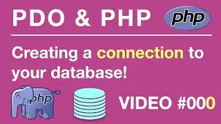 PDO | PHP | MySQL | Connection #000 | BEGINNERS GUIDE #php #pdo #mysql