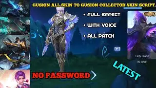 LATEST GUSION COLLECTOR SKIN SCRIPT | ALL SKIN | FULL EFFECT | WITH VOICE | NO PASSWORD-JUTZ PLAY