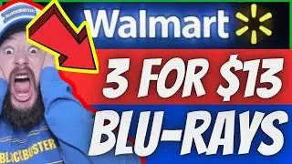 🔥НЕВЕРОЯТНЫЕ физические носители в Walmart! Новые 4K-диски, 3 Blu-ray за 13 долларов и DVD за 5 д...