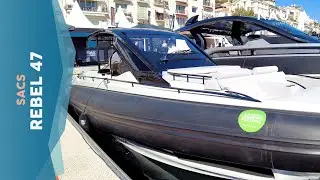 2023 Sacs Marine - REBEL 47 - WOW! POV Tour esterni e cabine