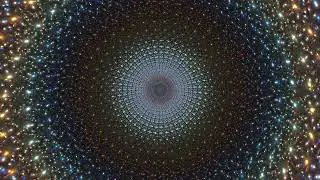 mandala galactic trippy effect techno music infinity hole travel space 239