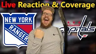 LIVE: Rangers vs Capitals | Critical Metro Matchup